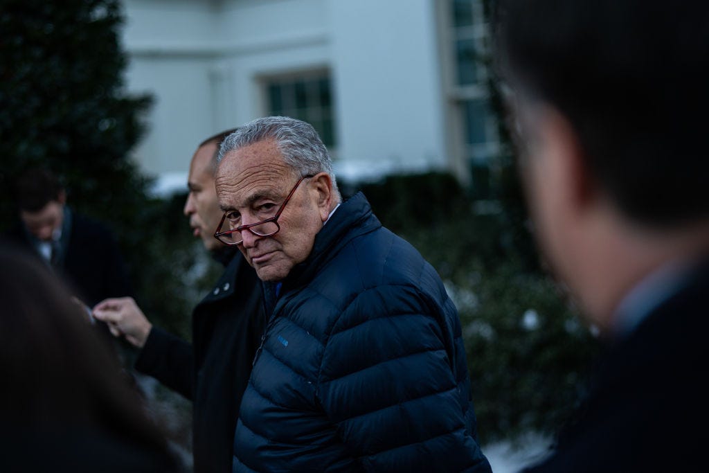 Schumer defends his CR decision on national TV - Punchbowl News