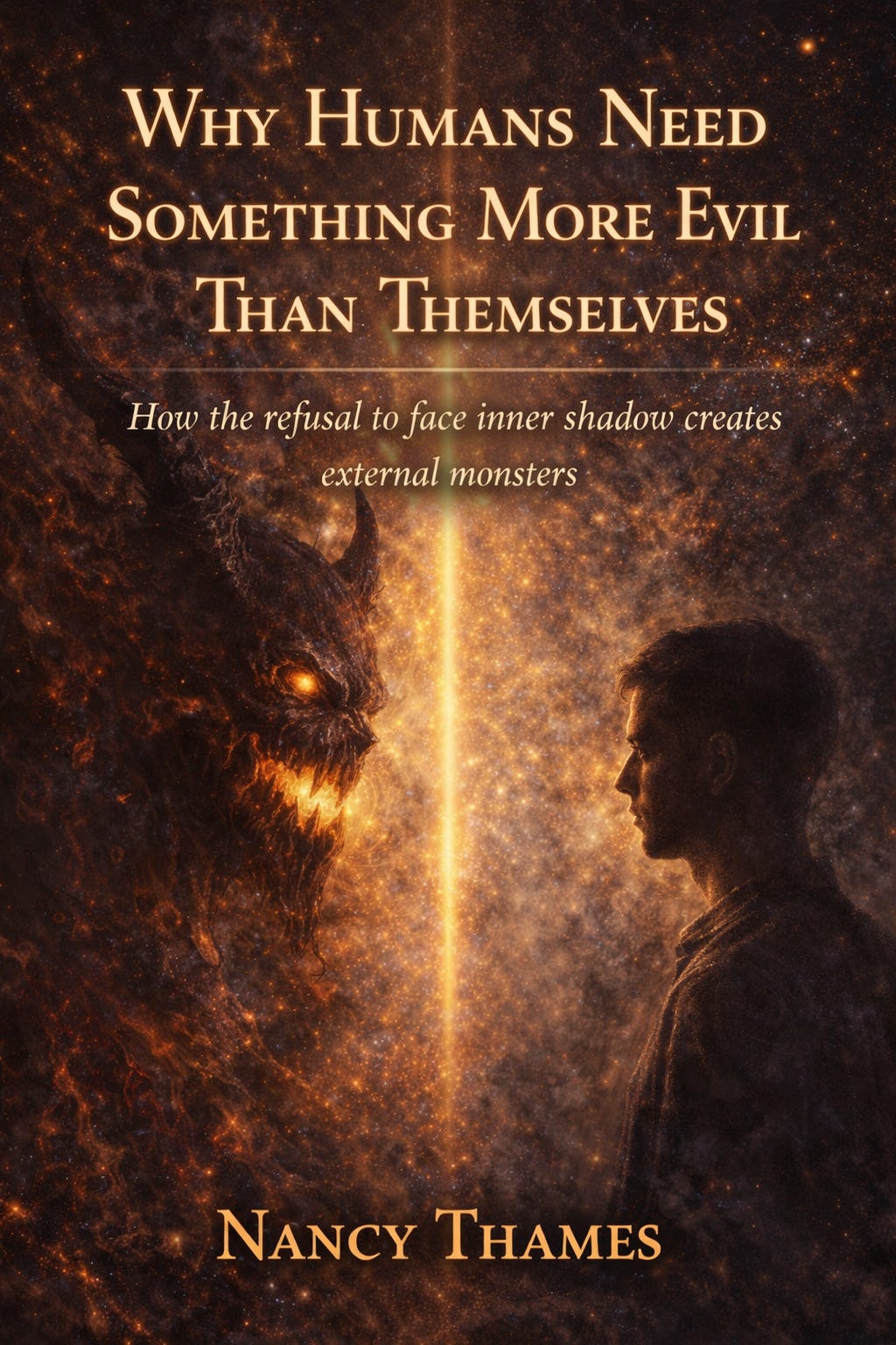 Why Humans Need Something More Evil Than Themselves