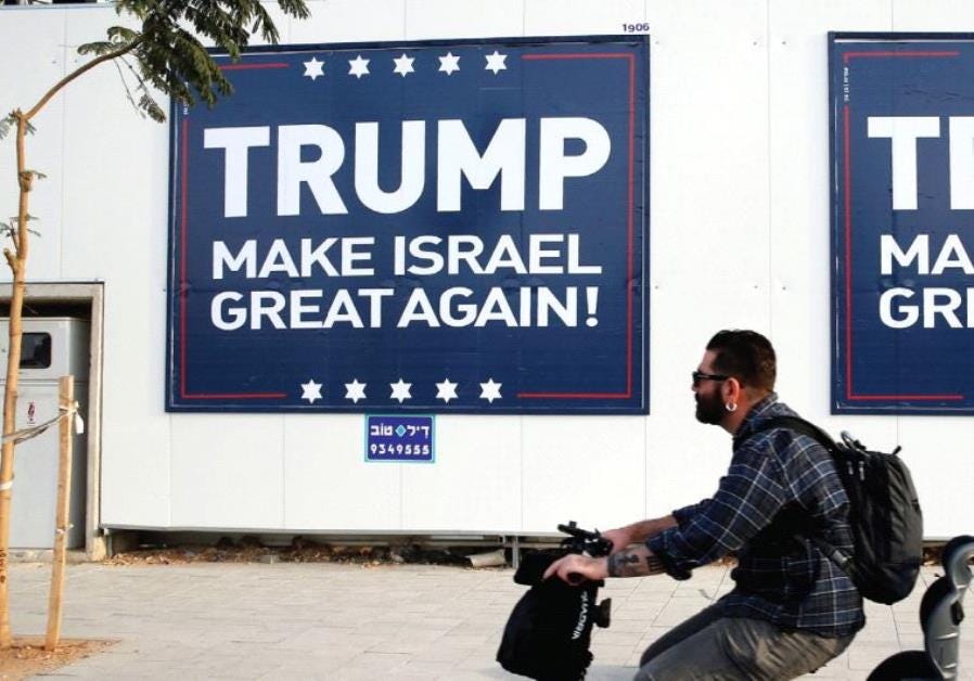 Our world: A Trumpian Israeli initiative - Opinion - Jerusalem Post