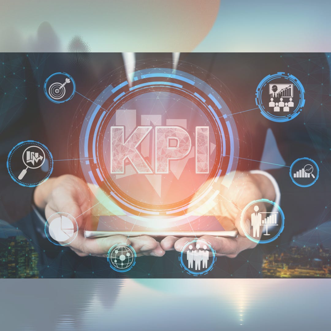 Futuristic hands holding a glowing “KPI” hologram, symbolizing data-driven performance. This visual supports “Stop letting AI Waste your ad budget” by Lisa Raehsler, an AI-driven digital advertising strategist. Represents the power of structured AI inputs to unlock smarter, more profitable campaigns.