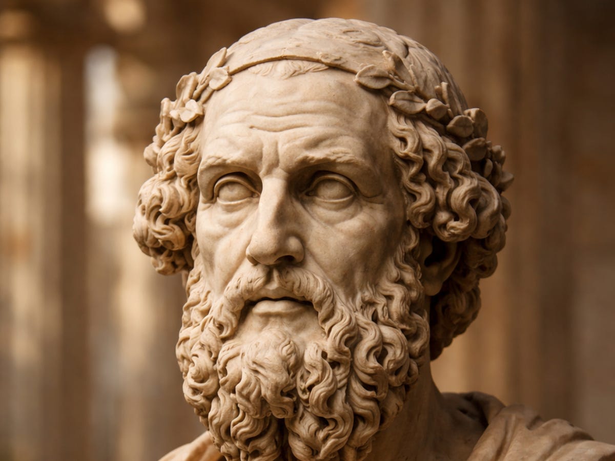 Quote of the day from The Odyssey by Homer: 'Of all creatures that breathe  and move upon the earth, nothing is bred that is weaker than man.' - The  Economic Times