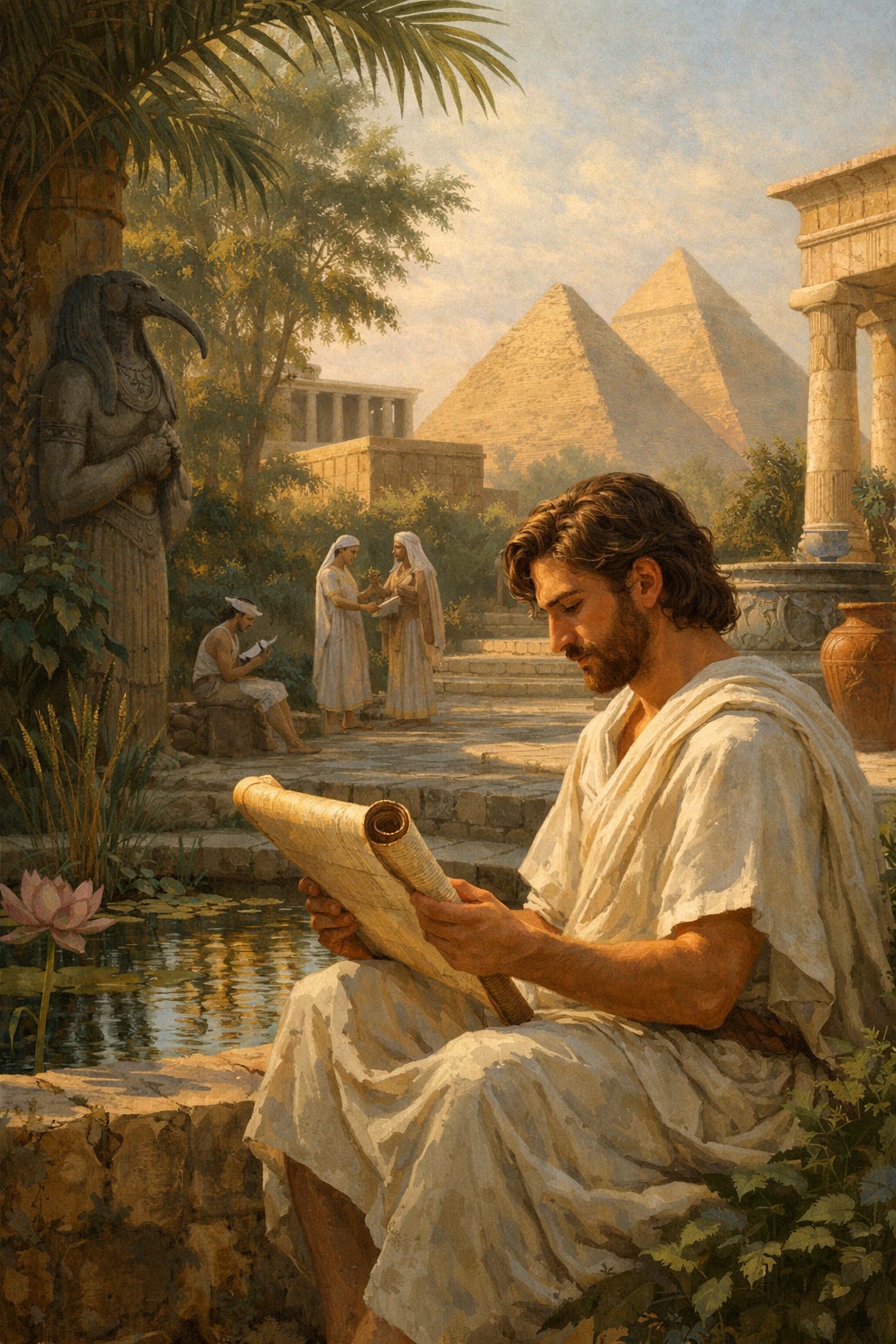 The Death of Pythagoras | Goatchrist, image size:1024x1536