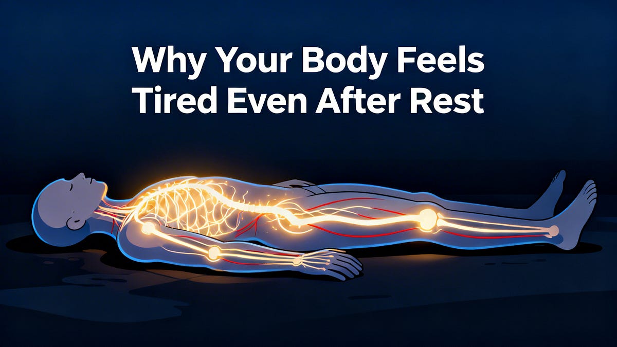 Why Your Body Feels Tired Even After Rest
