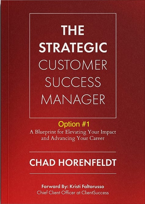 The Strategic Customer Success Manager book covers