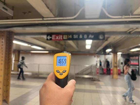 When Street Temps are Hot, Subway Platforms are Even Hotter When Street Temps are Hot, Subway Platforms are Even Hotter