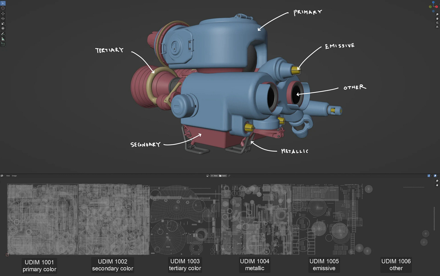 Scout Ships: UE5 Shader Breakdown