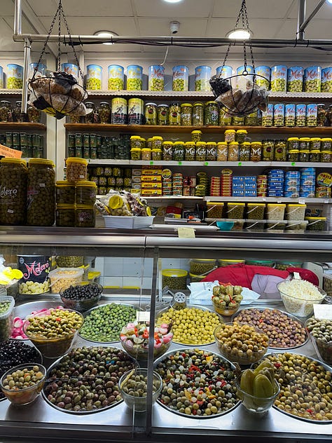 incredibly fresh produce at Central Market of Valencia