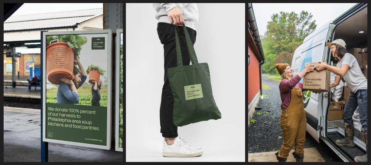 Brand for Carversville Farm Foundation