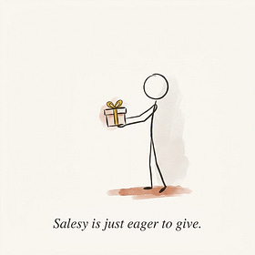 God Forbid I Sound Salesy