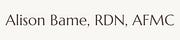 Alison Bame, RDN, AFMC
