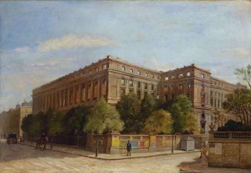 La Cour des comptes en ruines | Paris Musées
