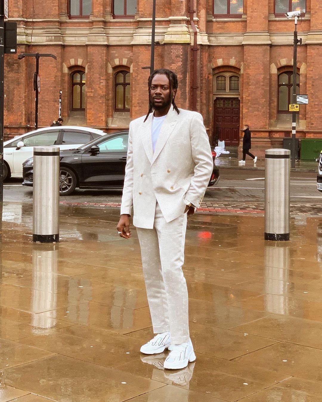 Adekunle Gold Means Business Rocking A Dazzling ASOS Suit In London -  OnoBello.com