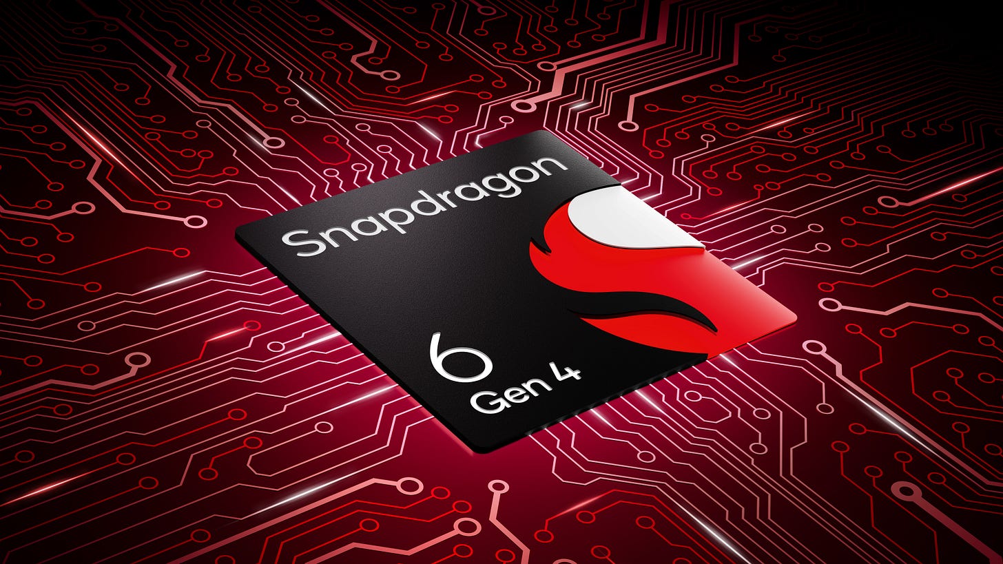 Snapdragon 6 Gen 4 chip Snapdragon 6 Gen 4 chip