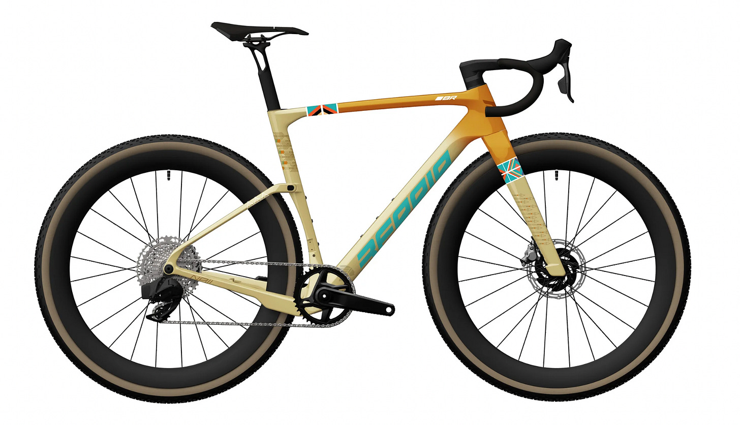 Berria Naii Gravel bike cool paint