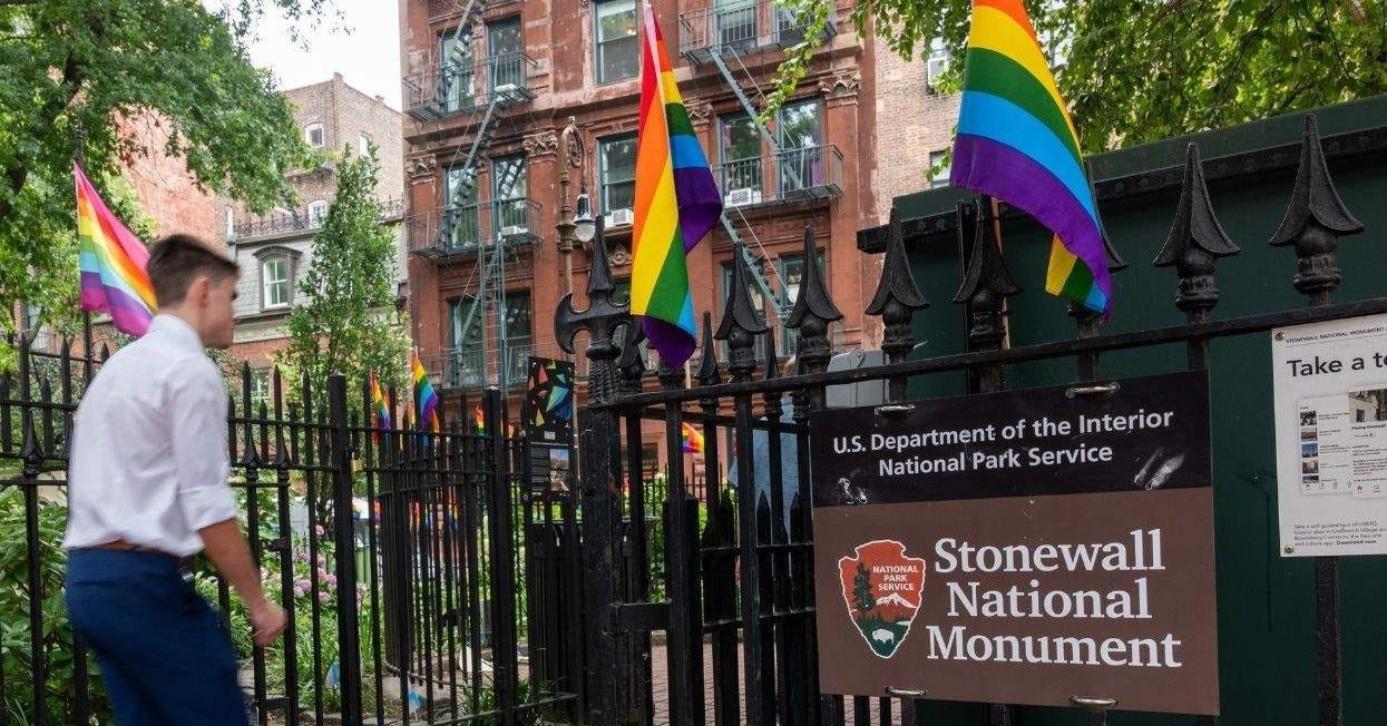 Outrage after Trump admin removes Pride flag from Stonewall | Advocate.com