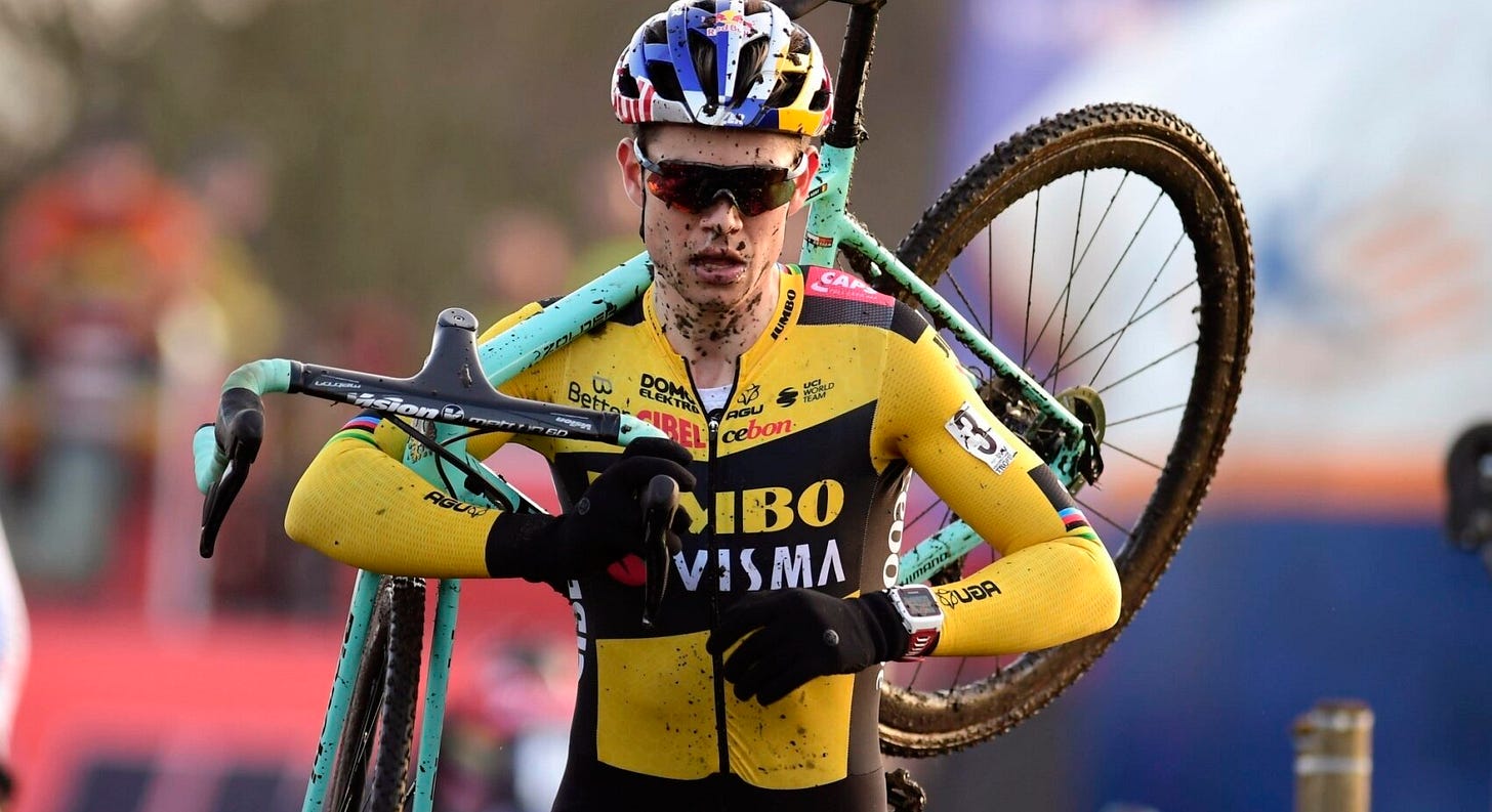 Team Visma | Lease a Bike | Van Aert fifth in cyclocross ...