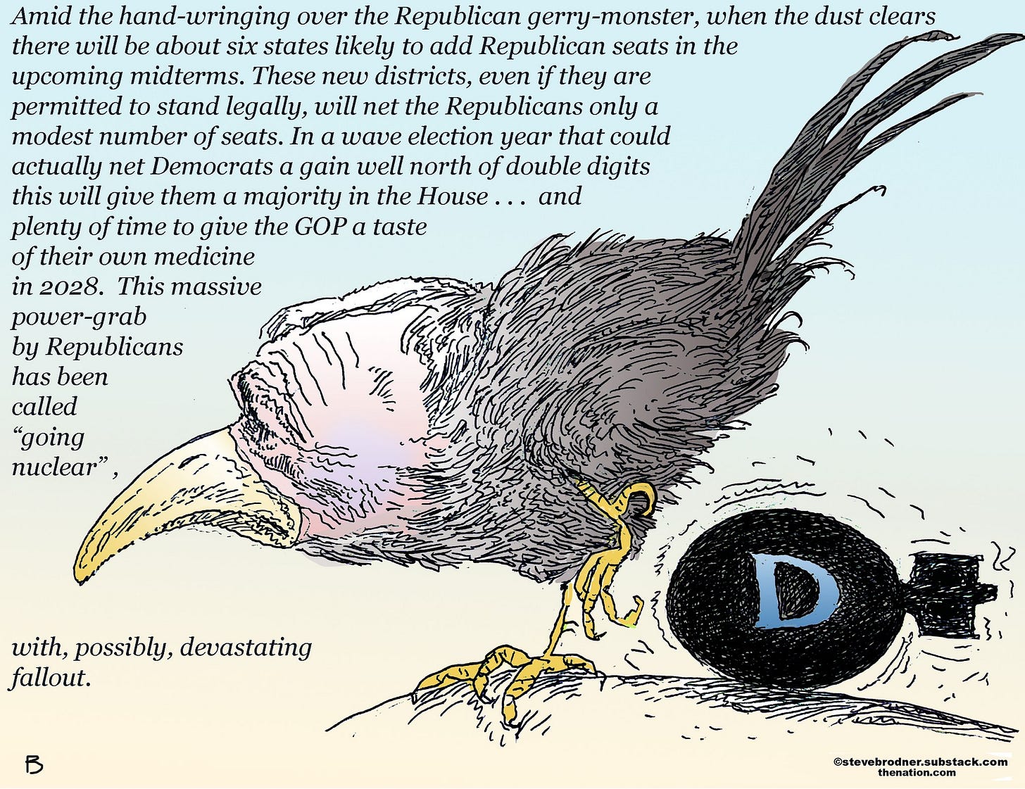 May be a graphic of vulture, hornbill and text