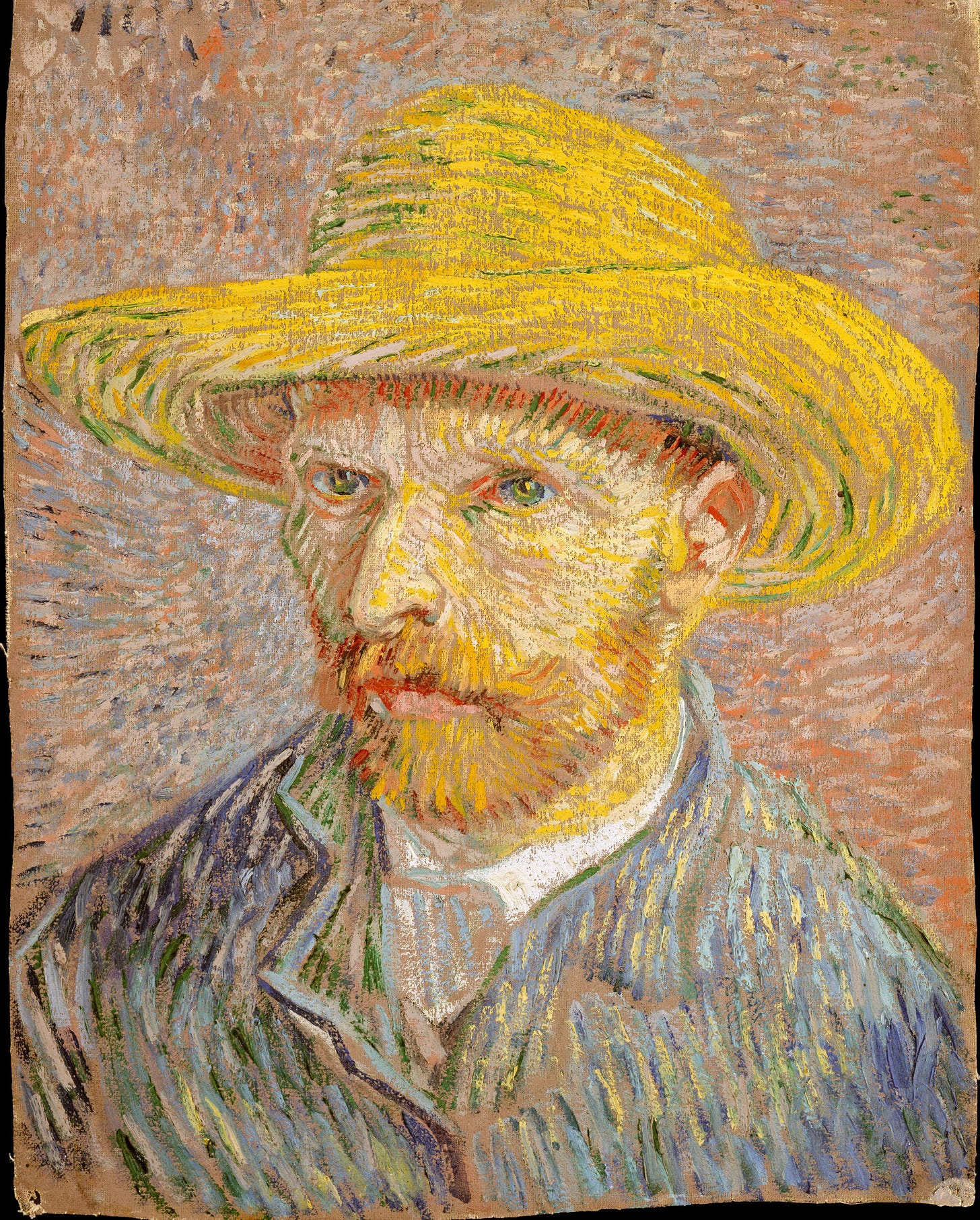 梵谷自畫像|來源:The Metropolitan Museum of Art(公有領域) 梵谷自畫像|來源:The Metropolitan Museum of Art(公有領域)