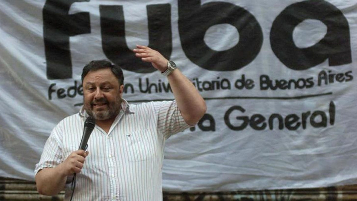 Federico Schuster, philosopher and former dean of the Faculty of Social Sciences of the UBA (Télam)