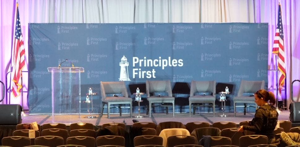 Pro-Democracy Conservative Conference Targeted by Extremists