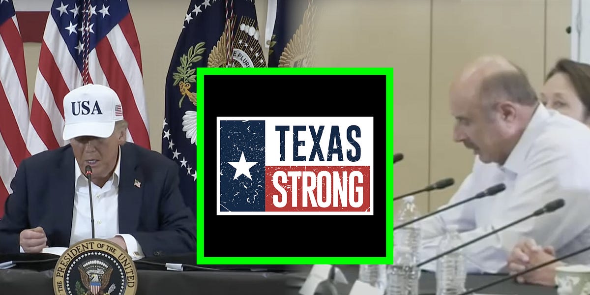 TEXAS STRONG: Trump Keeps His Promise and Tours Flood-Ravaged Kerrville