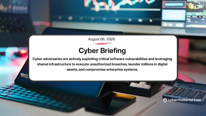 Cyber Briefing – 2026.08.06 – CyberMaterial