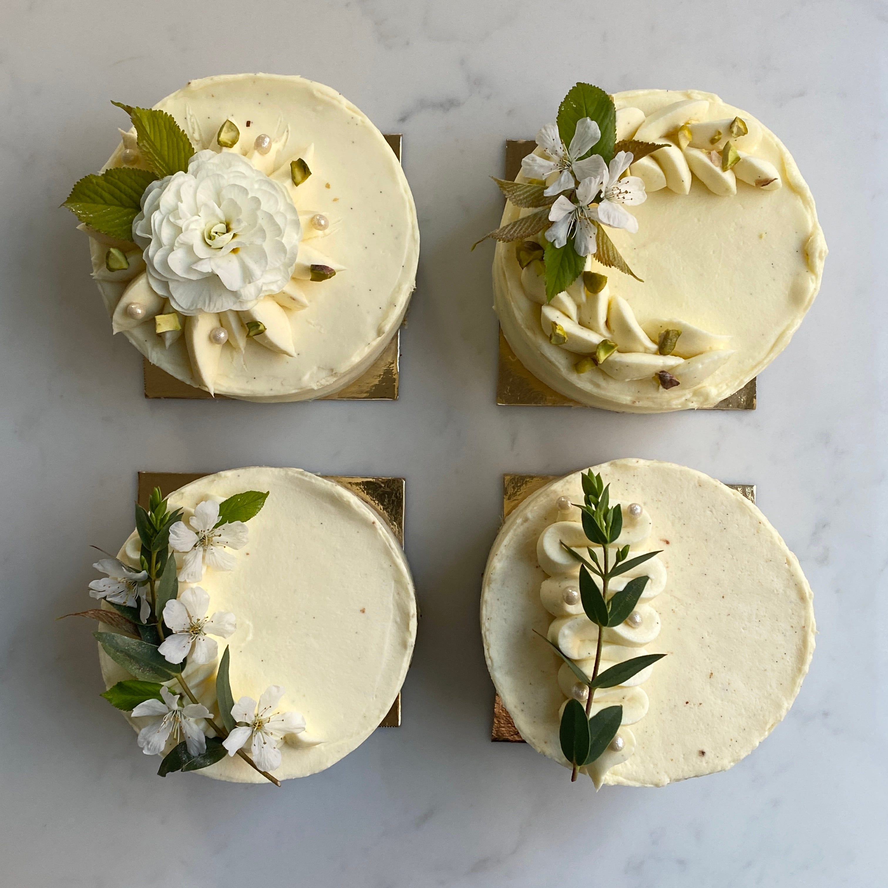 Cream cheese frosting wedding cake 60 photos - Vianawedding.com