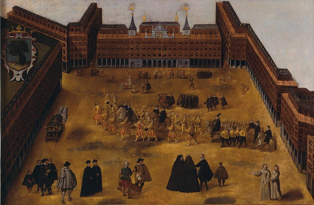 Archivo:Perspectiva de la Plaza Mayor de Madrid (Museo de Historia de  Madrid).jpg - Wikipedia, la enciclopedia libre