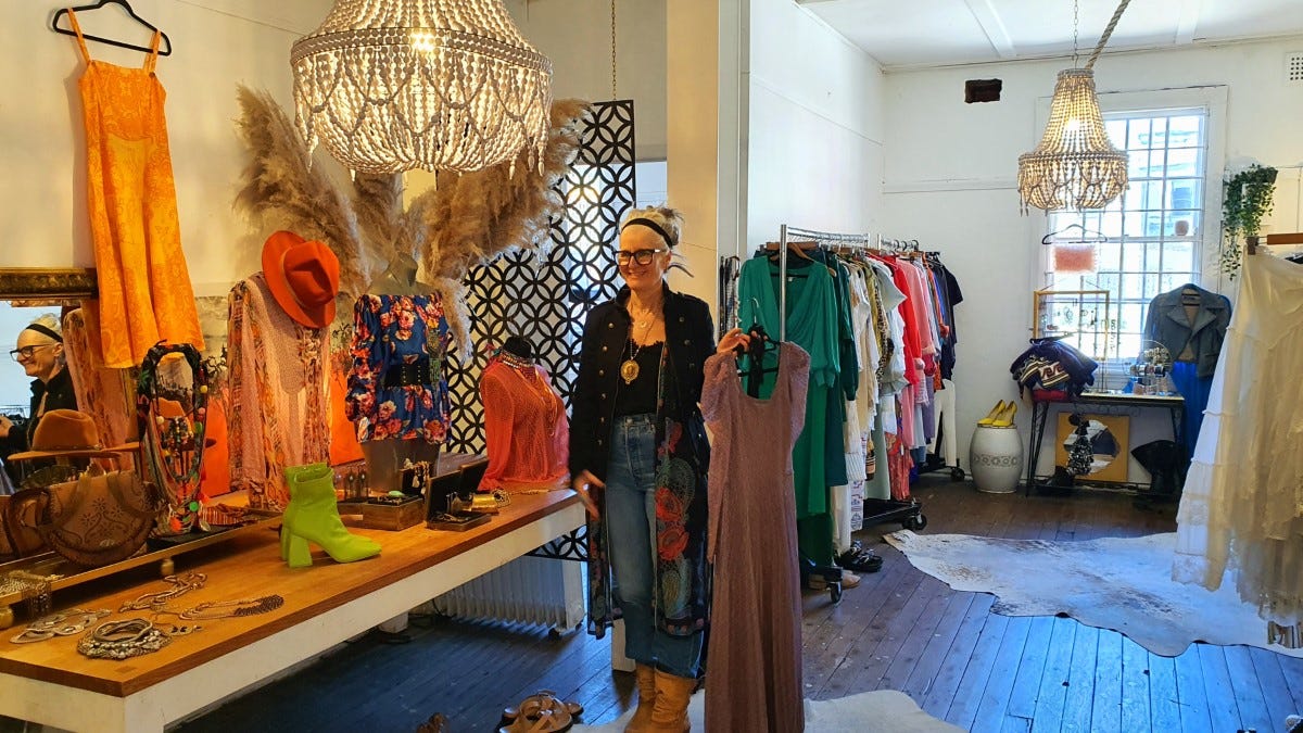 Sal Isaksen at salon katoomba store