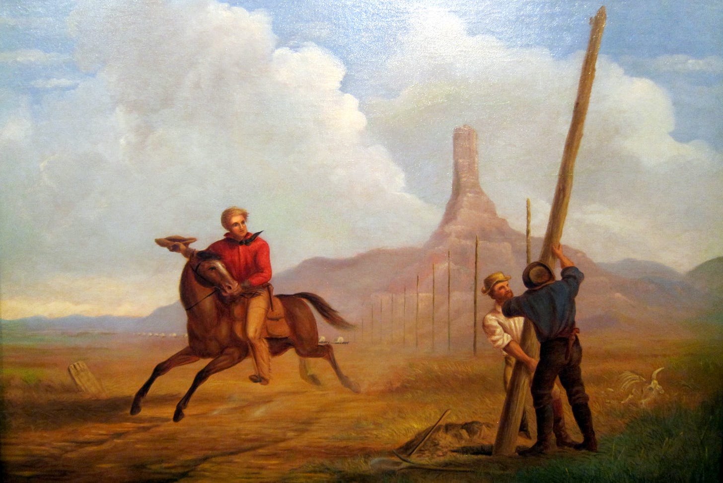 Pony Express Goes Bye-Bye - This Day in Tech History