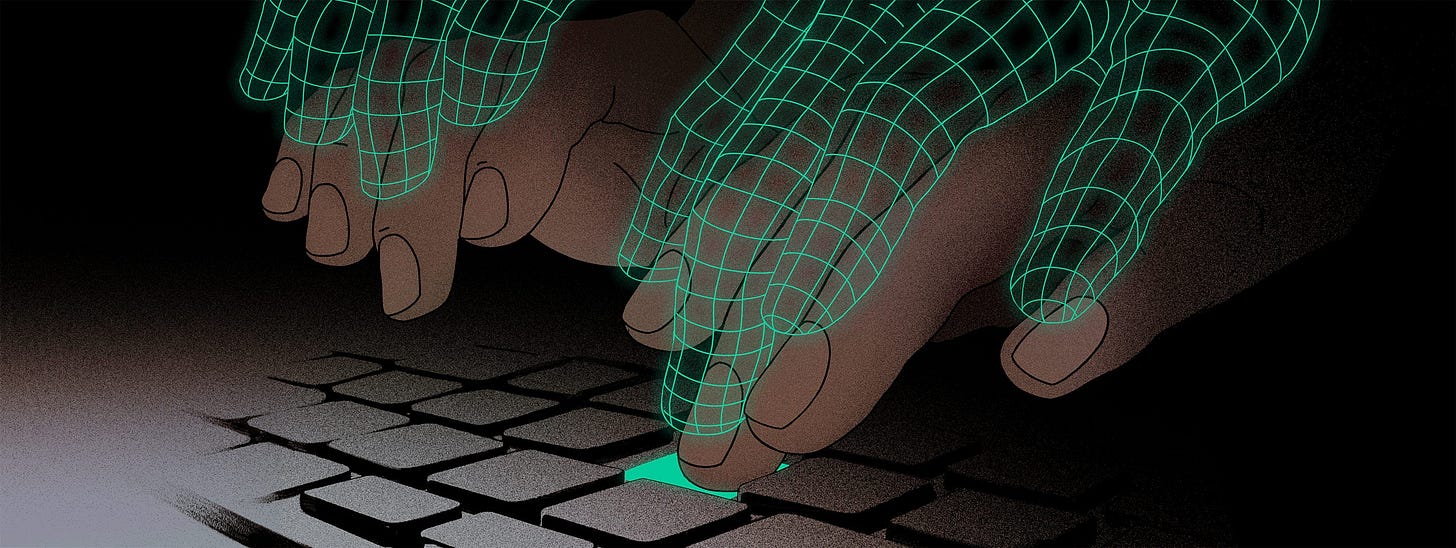 ChatGPT ghostwriting a freelance writer's piece.