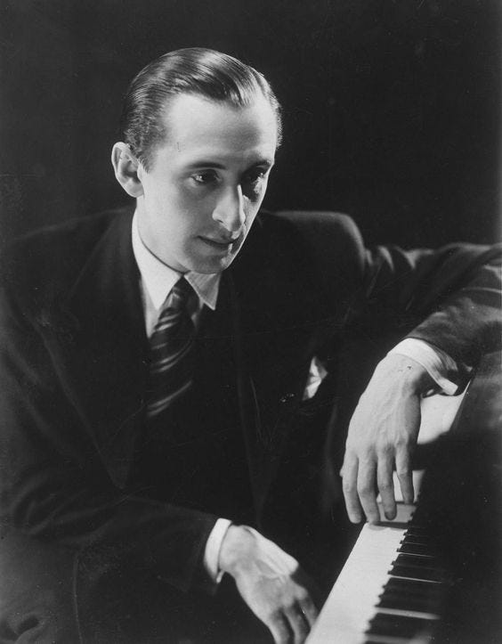 Vladimir Horowitz, pianiste ukrainien, portrait,1903