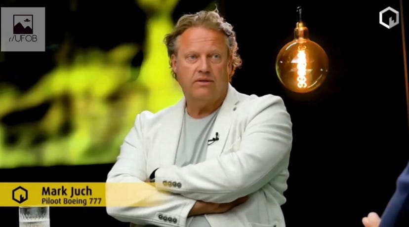 TV interview: KLM pilot Mark Juch recounts his UFO sighting