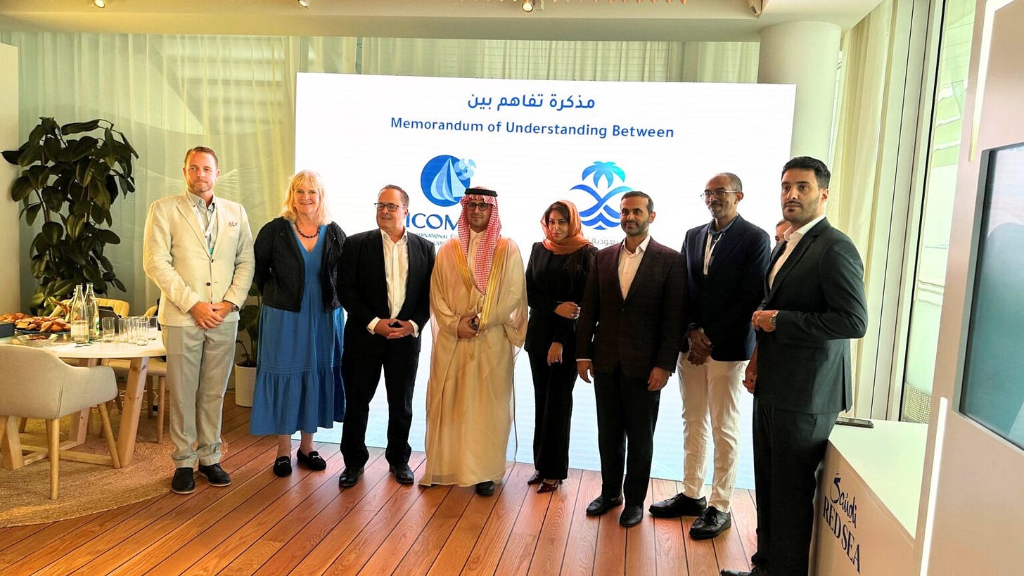 Saudi Red Sea Authority and ICOMIA Form Partnership Ahead of Plans to boost Red Sea Yachting Tourism
