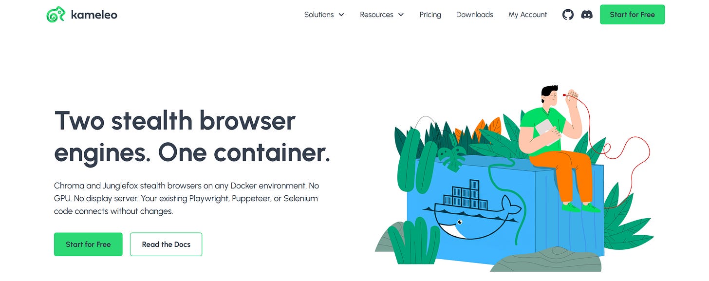 Kameleo Docker