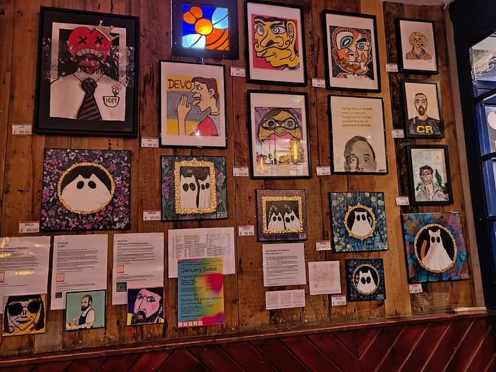 Soul Doodles Collective | Art Exhibition | Beehive Pub, Swindon.