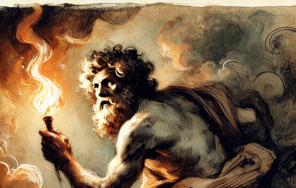 Prometheus and the Gift of Fire