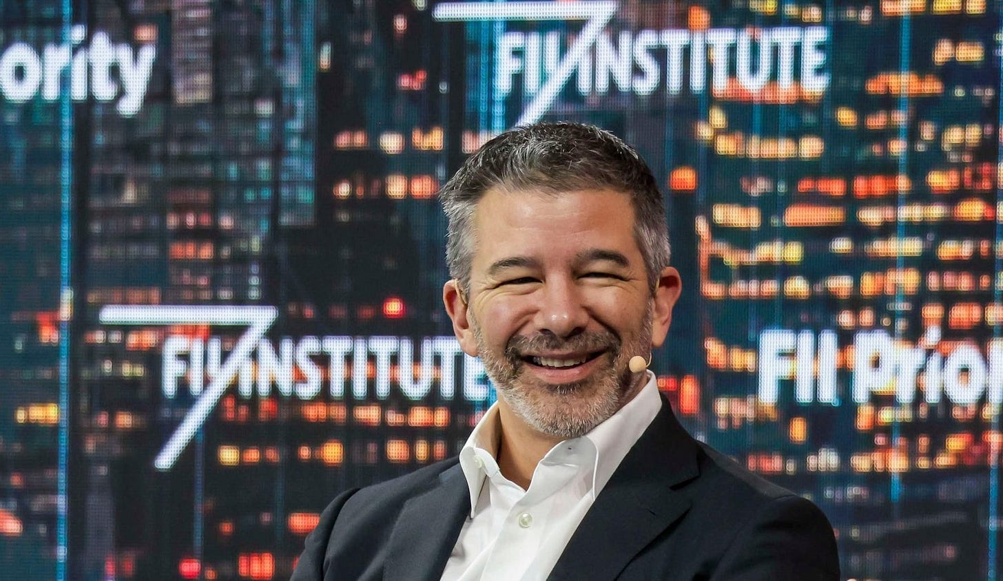 Travis Kalanick's Atoms might be getting into the robotaxi business | TechCrunch Travis Kalanick's Atoms might be getting into the robotaxi business | TechCrunch