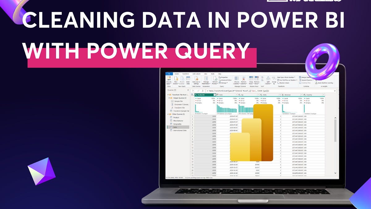 Power Query là gì? Sử dụng Power Query để làm sạch dữ liệu trong Power ...