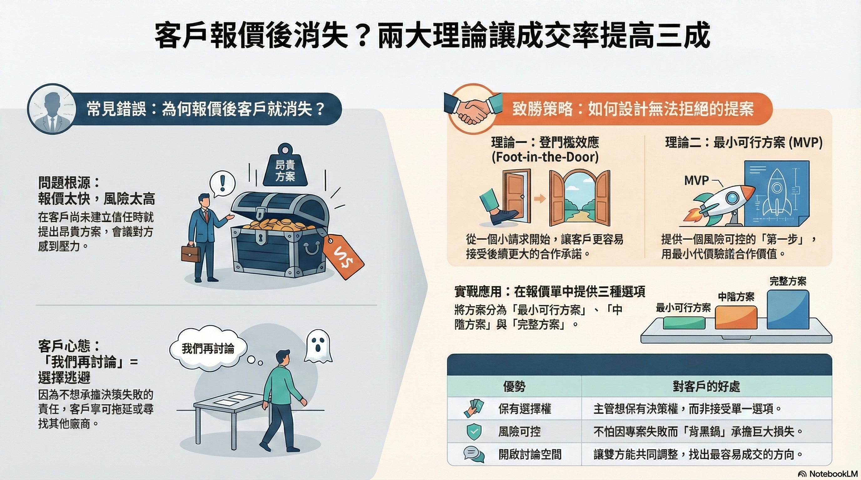 報價的兩個關鍵理論