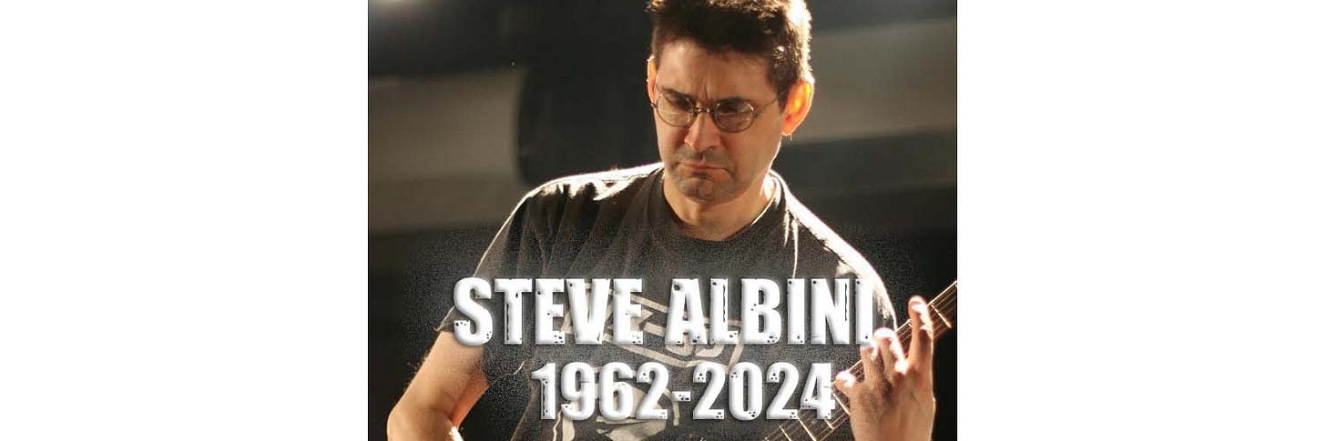 May be an image of 1 person and text that says 'STEVE-ALBIN STEVE ALBIN 1962-2024 1962 -2024'