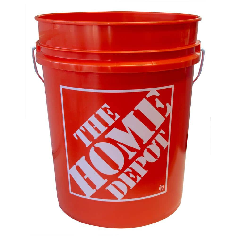 The Home Depot 5 Gal. Orange Homer Pail (Pallet of 120) RG5555/120 - The Home  Depot