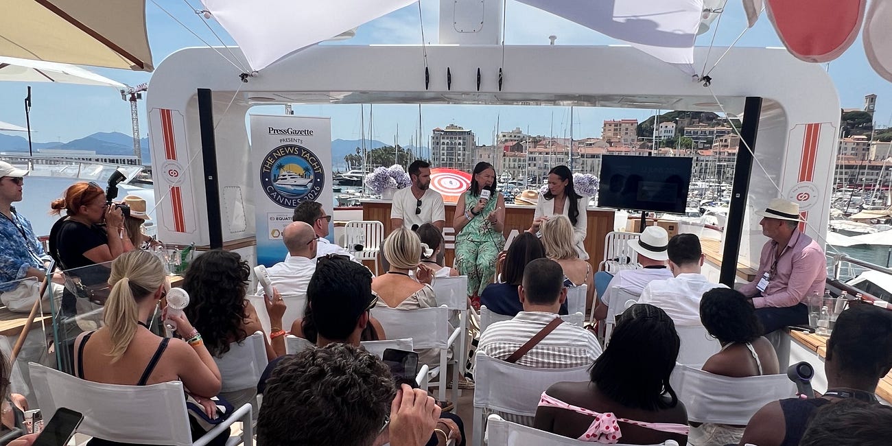 On Press Gazette's News Yacht, Publishers Prepare for a Two-Web Future