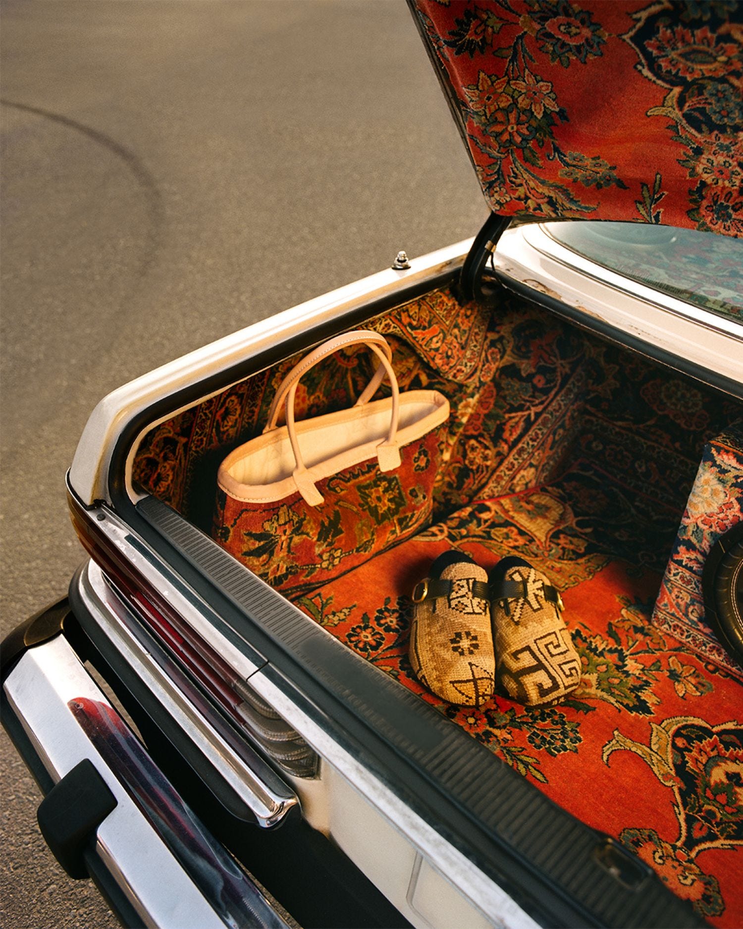 How Mikael Kennedy turned Persian rugs into tote bags and B*rks
