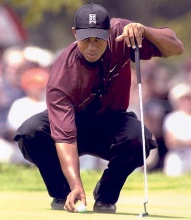 Tiger Woods | Lining up a Putt III Tiger Woods | Lining up a Putt III