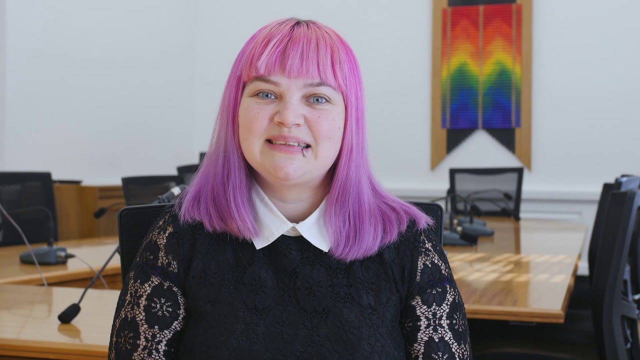Tabby Besley; Rainbow Voices interview | NZ Parliament
