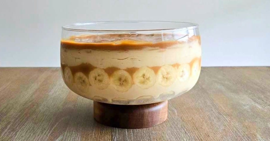 Caramel Banana Pudding with Dulce de Leche
