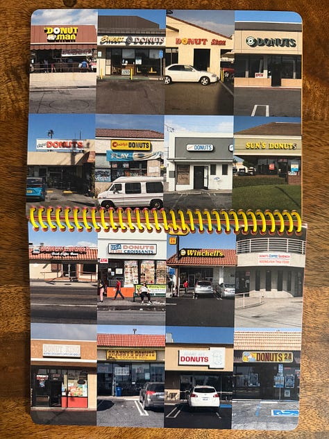 Images from Theo Stroomer's Beloved Donuts photo book, which is sweet.