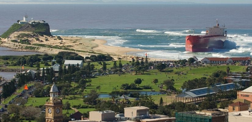 A look back on the Pasha Bulker storm - Visit Newcastle
