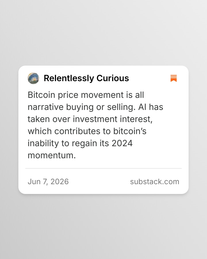 Bitcoin isn't interesting anymore